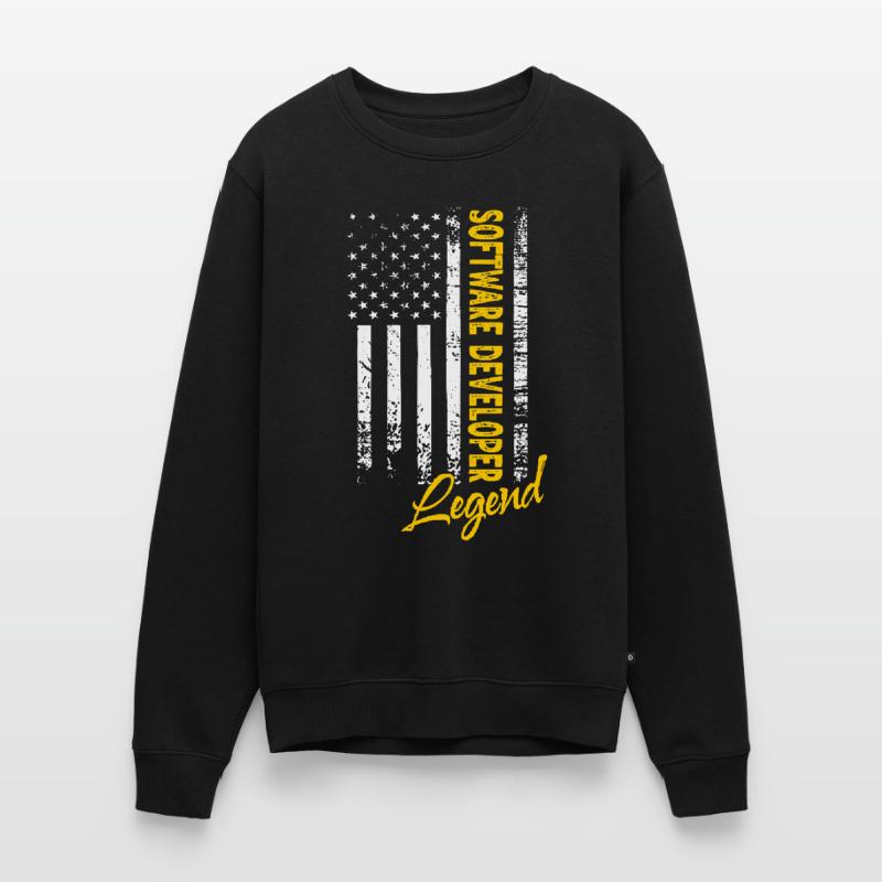 Software Developer Legend Men's Premium Organic Jumper