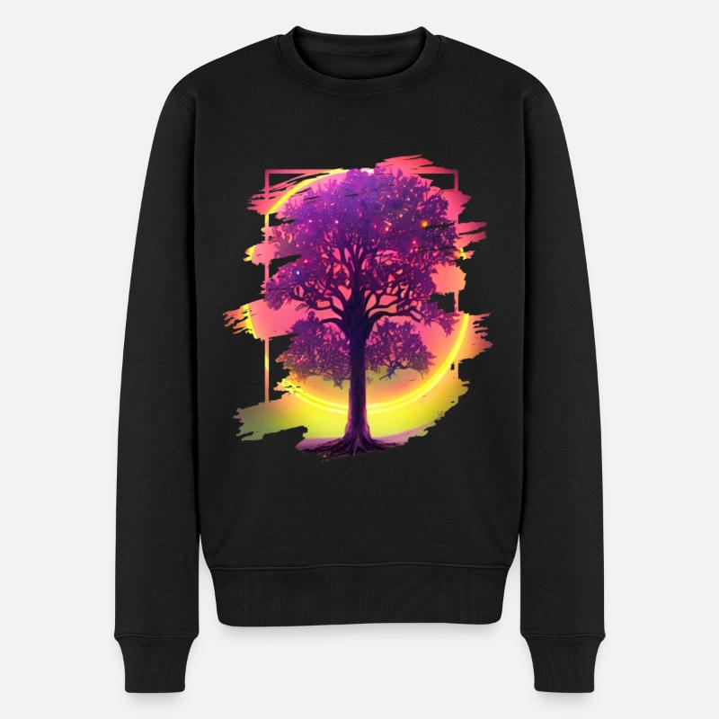 Arbre - Pull Premium bio Homme - noir