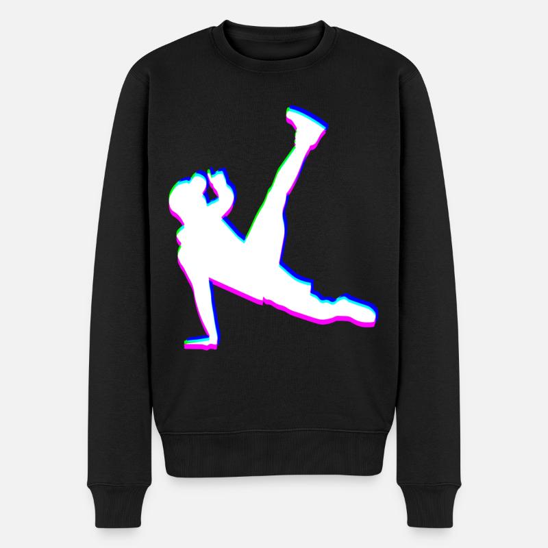 Breakdancer trippant - Pull Premium bio Homme - noir