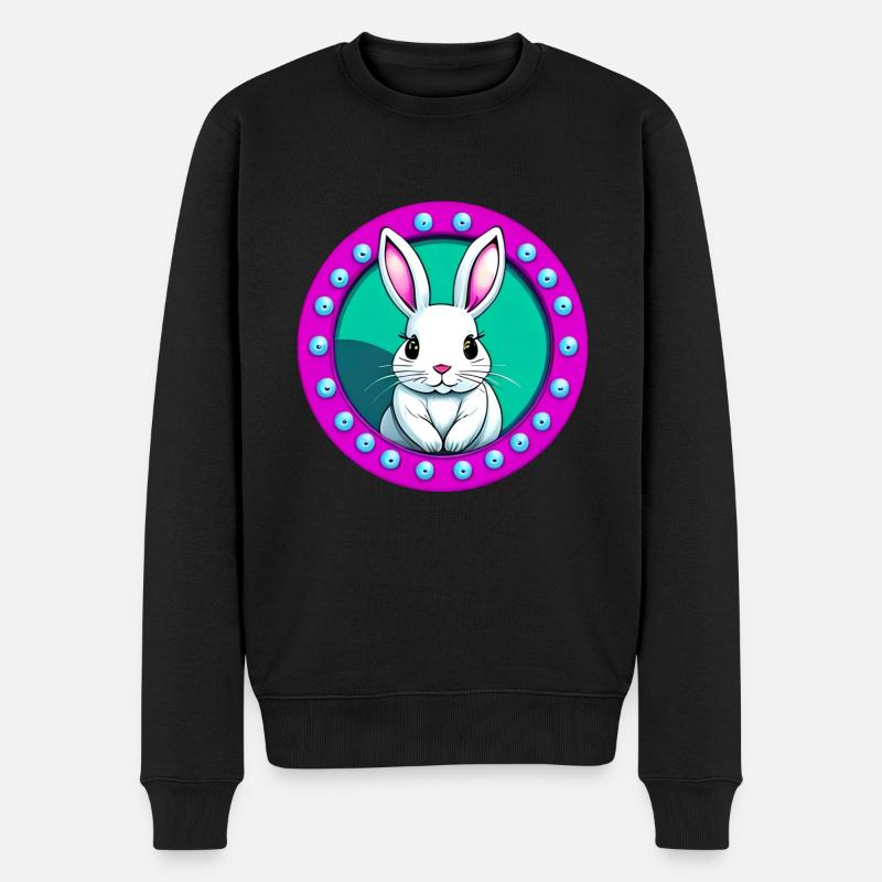Easter Gift Easter - Men's Premium Organic Jumper - black