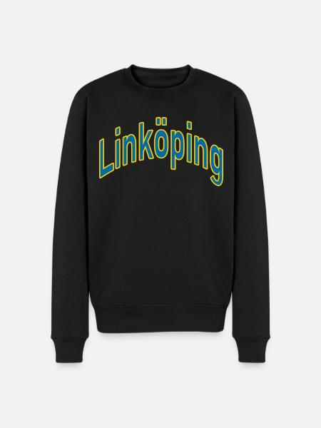Linköping - Men's Premium Organic Jumper - black