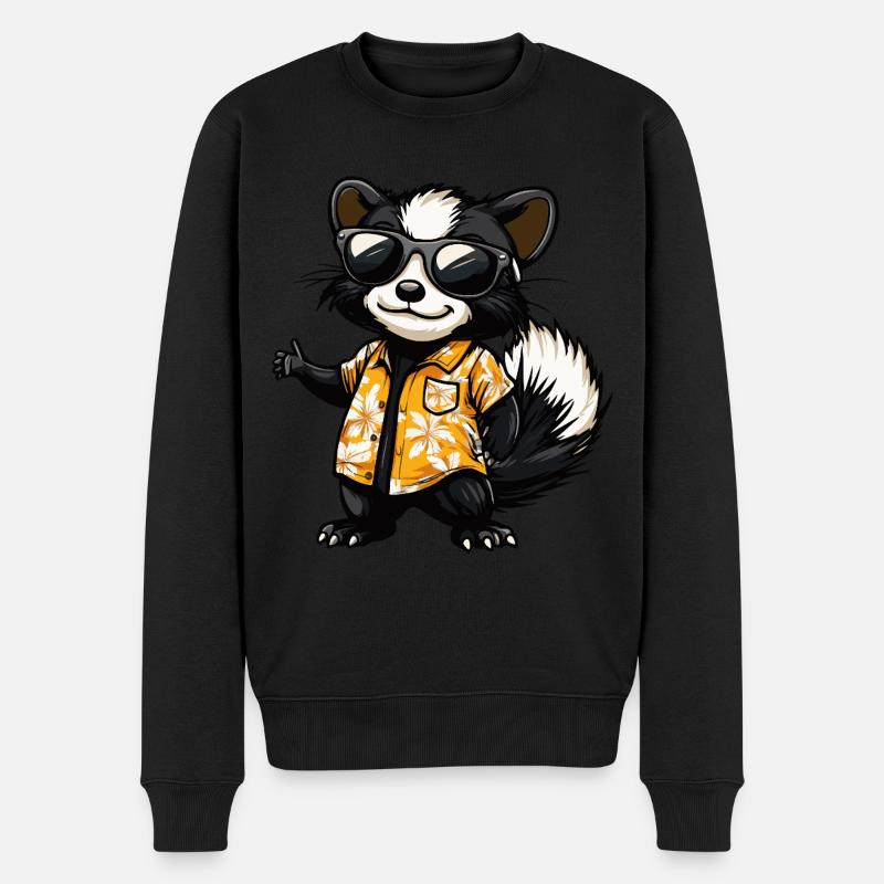 Skunk Funny Summer - Pull Premium bio Homme - noir