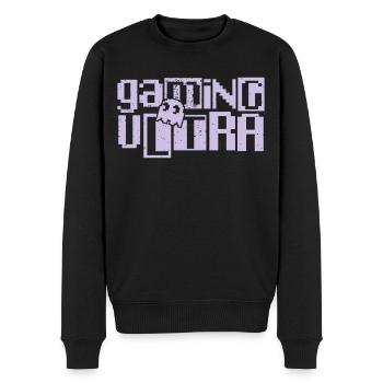 GAMING ULTRA -Ultra Kollektion - Männer Premium Bio Pullover - Schwarz - Vorne - Nico (187cm)