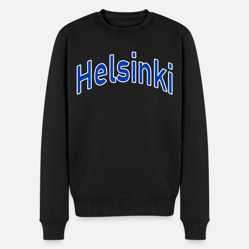 Helsinki - Pull Premium bio Homme - noir
