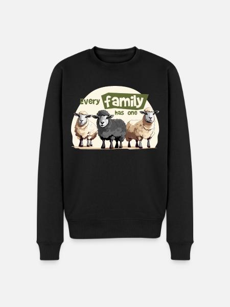 Every family has one. - Men's Premium Organic Jumper - black