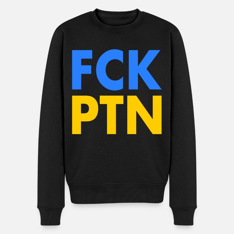 Fck ptn - Pull Premium bio Homme - noir