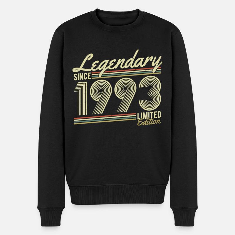 Légendaire depuis 1993 - Pull Premium bio Homme - noir