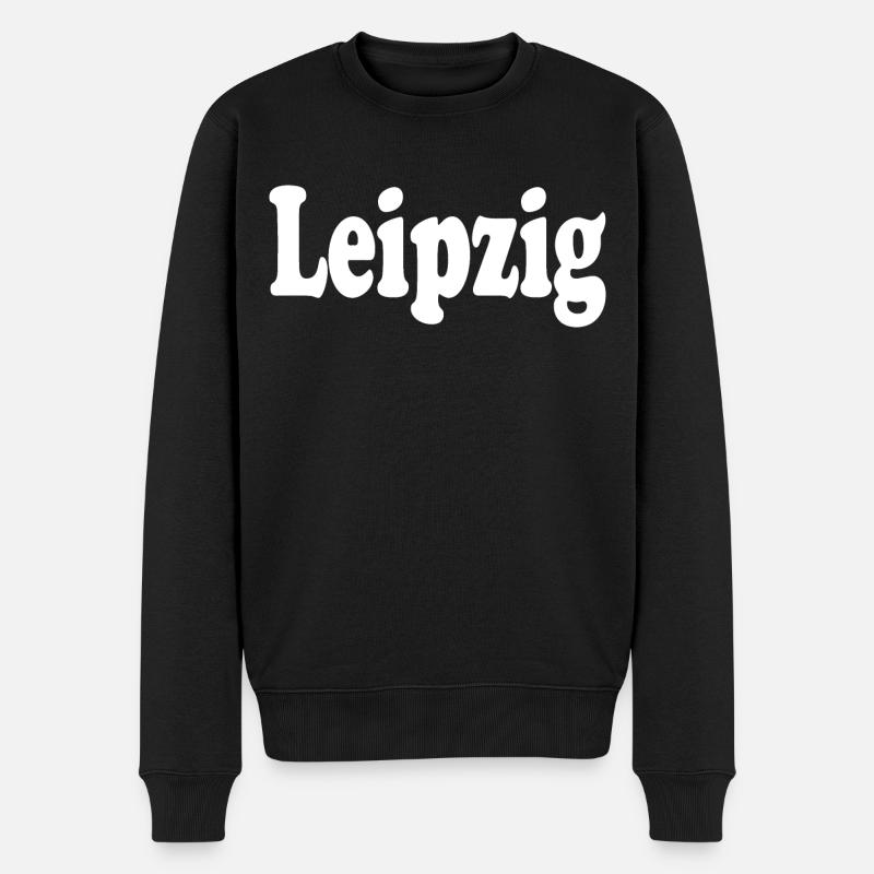 Leipzig - Pull Premium bio Homme - noir