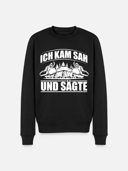 TRÅDSÆG KÆNSAVÆG GIFT FOREST FÖRSTER PROFESSION - Økologisk premium-sweatshirt til mænd - sort