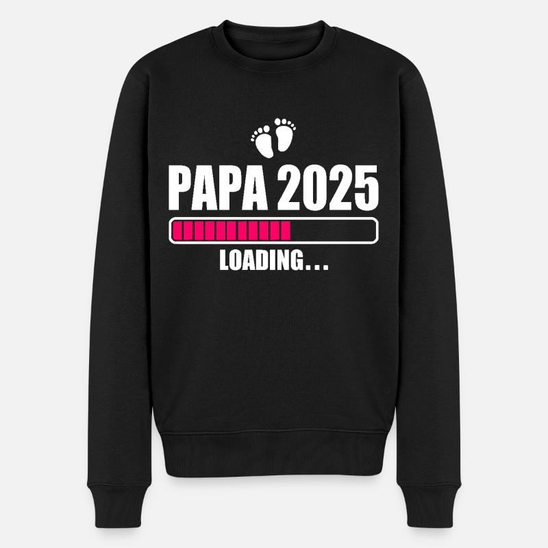 Papa 2025 - Pull Premium bio Homme - noir