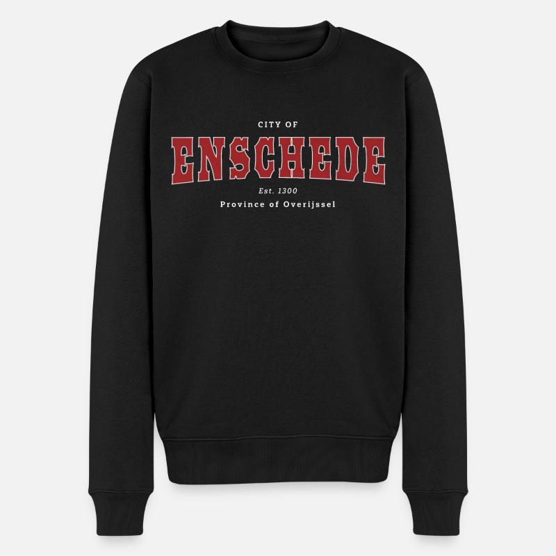 Enschede - Pull Premium bio Homme - noir