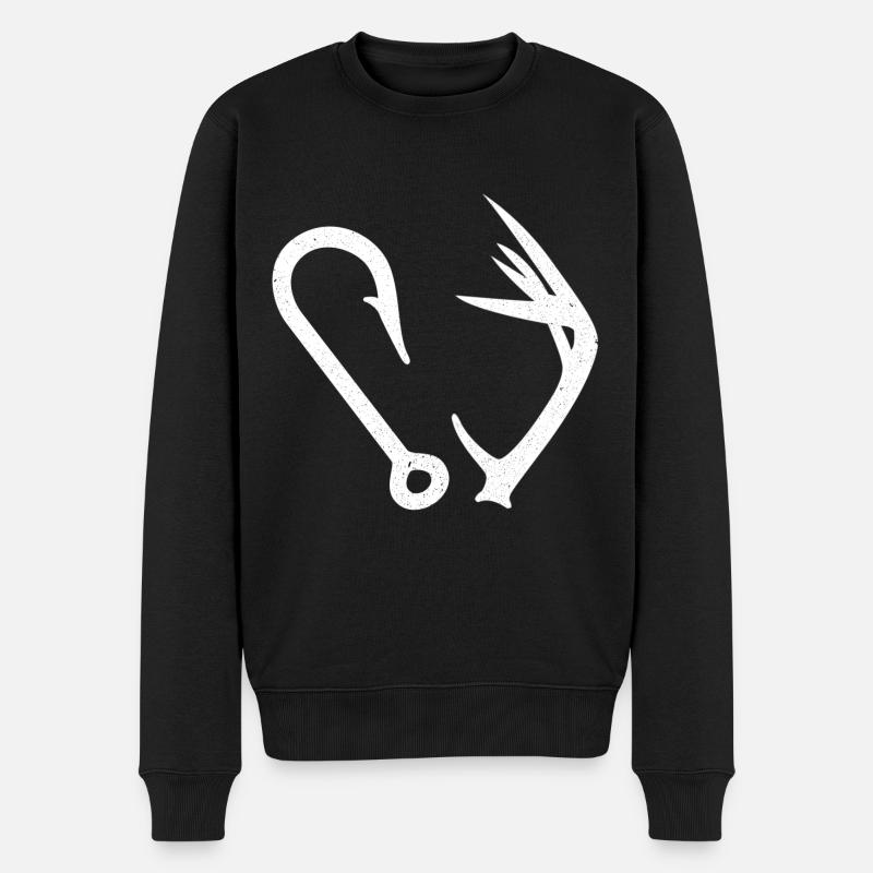 Chasse et pêche - Pull Premium bio Homme - noir
