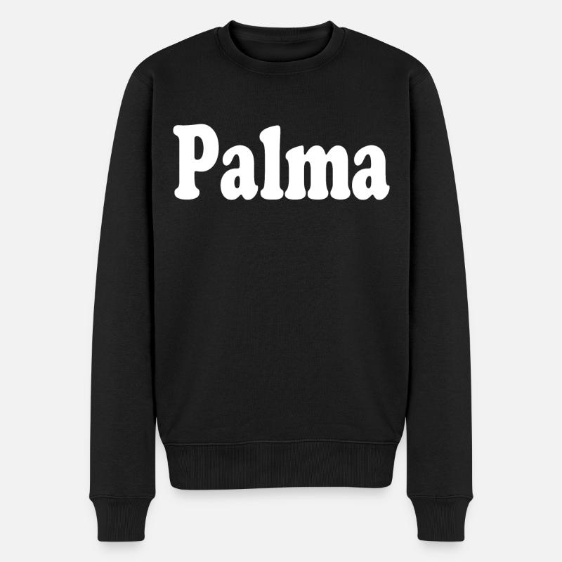 PALMA - Pull Premium bio Homme - noir