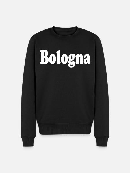 Bologna - Men's Premium Organic Jumper - black