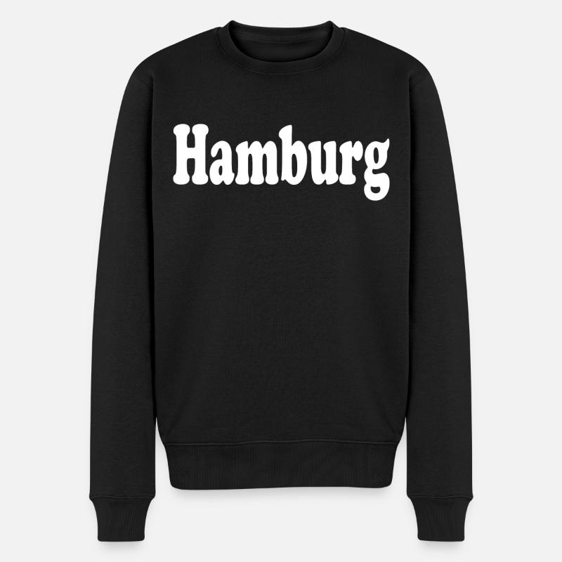 Hambourg - Pull Premium bio Homme - noir