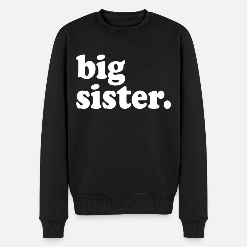 Big sister - Pull Premium bio Homme - noir