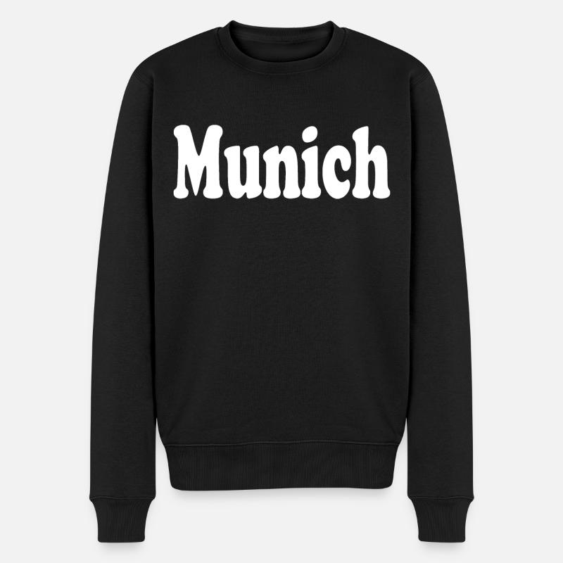 Munich - Pull Premium bio Homme - noir