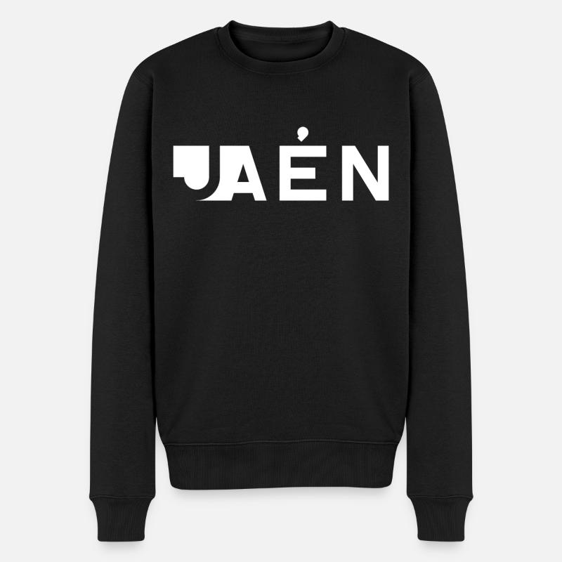 JAÉN – Andalousie – Espagne - Pull Premium bio Homme - noir