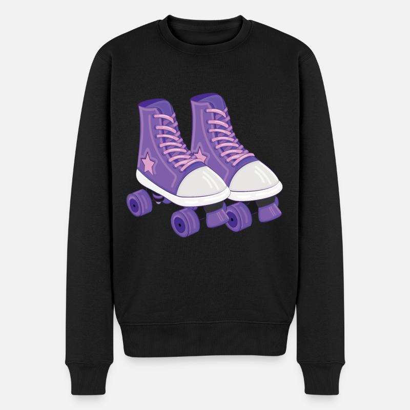 Patins à roulettes - Pull Premium bio Homme - noir