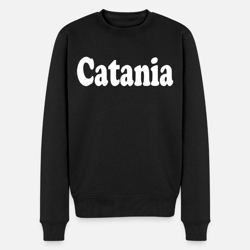 Catane - Pull Premium bio Homme - noir