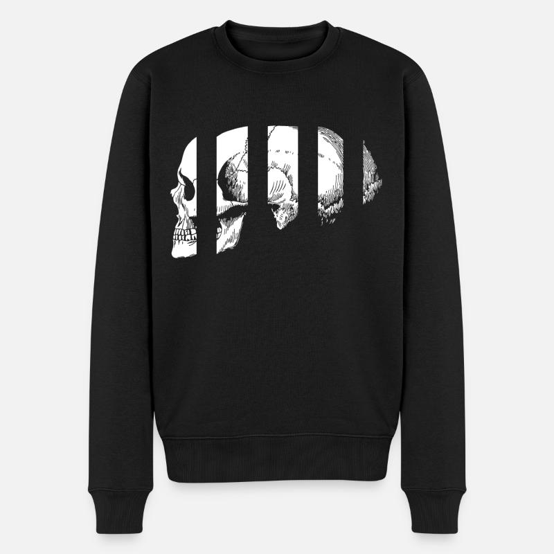 Crâne - Pull Premium bio Homme - noir