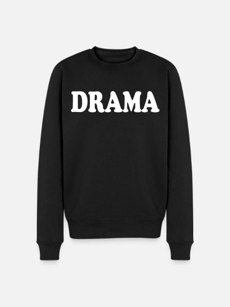Drama - Men's Premium Organic Jumper - black