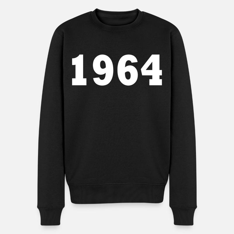 1964 - Pull Premium bio Homme - noir