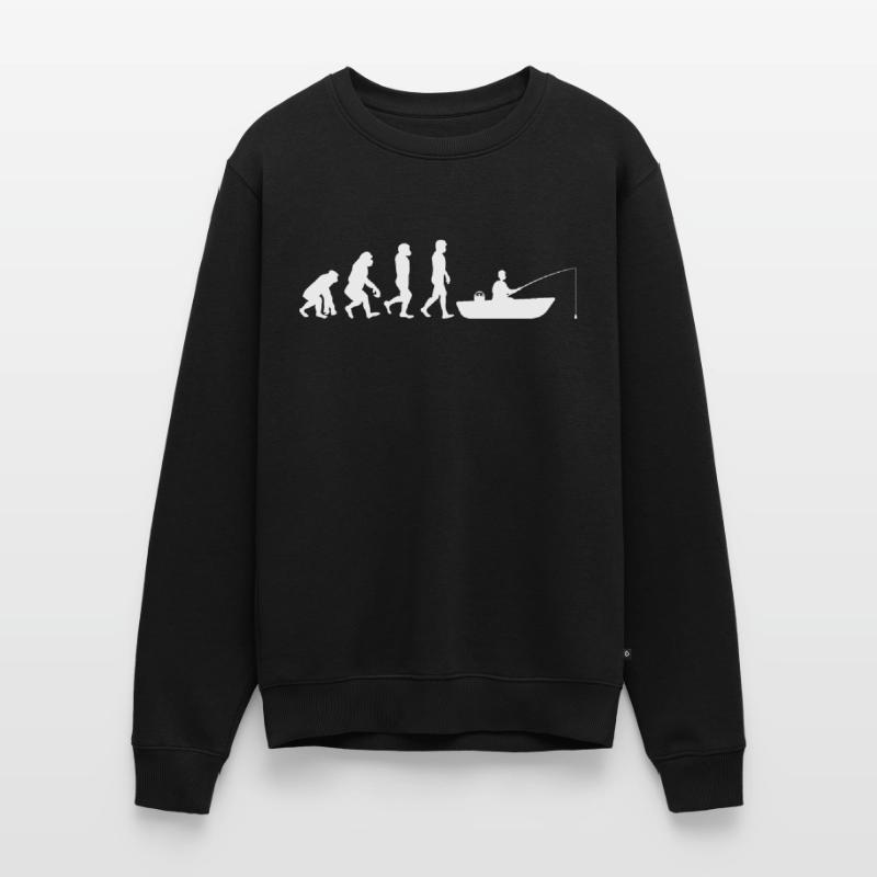 Evolution Bateau pêche Pull Premium bio Homme