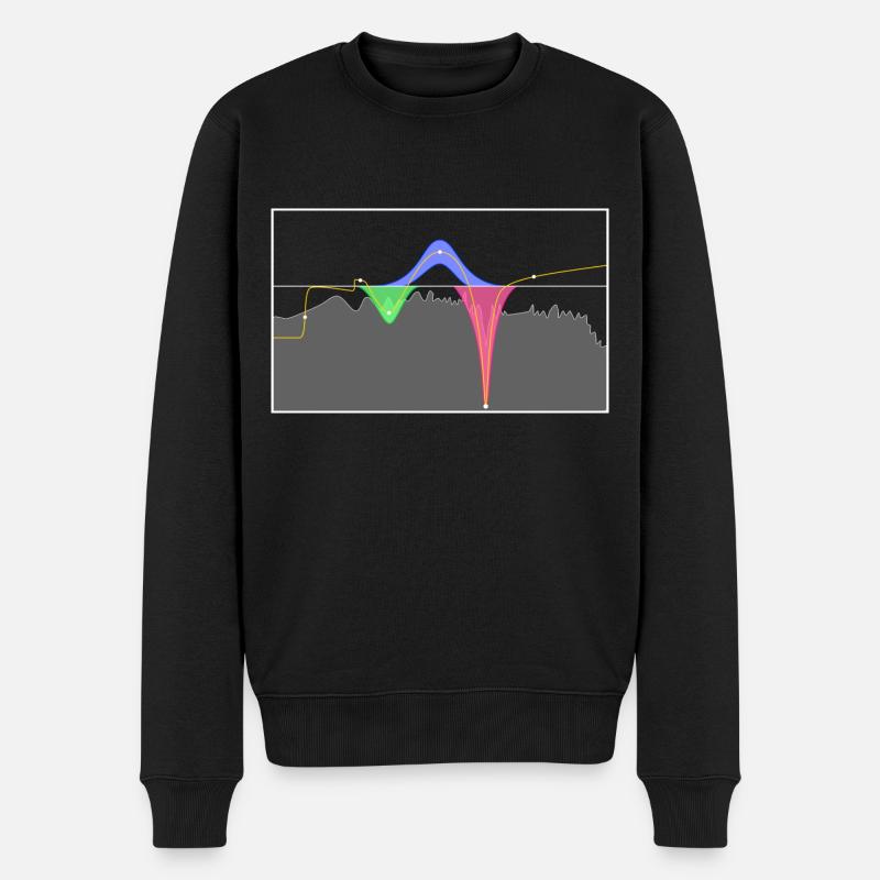 EQ EQUALIZER STUDIO PRODUCER - Men's Premium Organic Jumper - black
