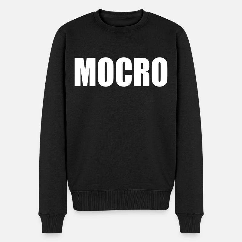 Mocro - Pull Premium bio Homme - noir