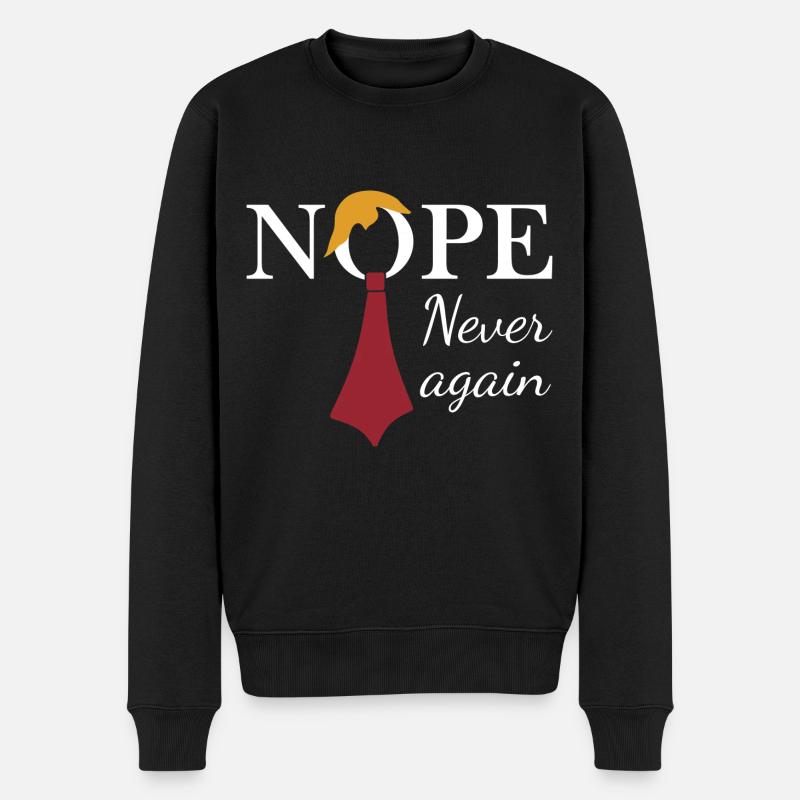 Non. Plus jamais - Pull Premium bio Homme - noir