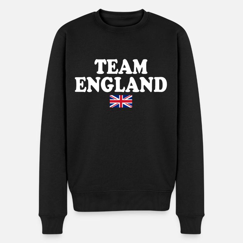 angleterre - Pull Premium bio Homme - noir