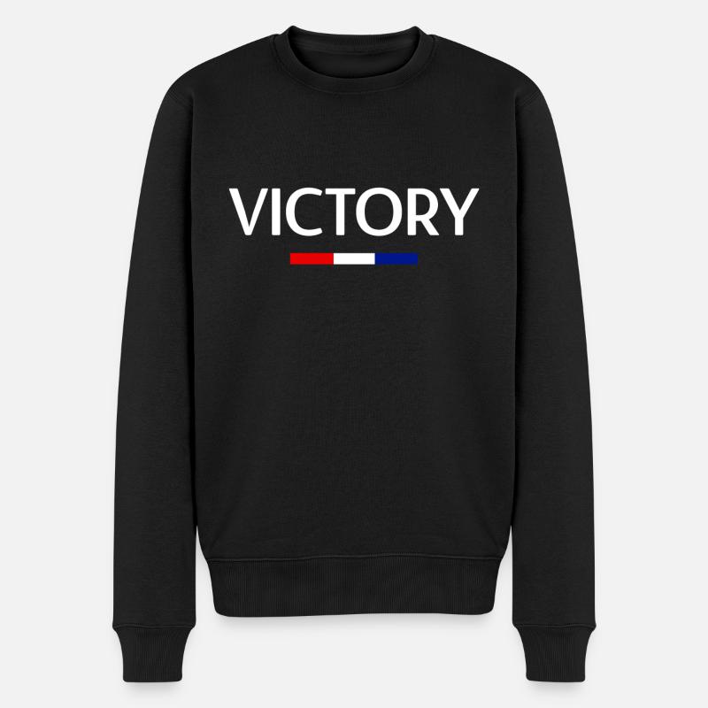La victoire - Pull Premium bio Homme - noir
