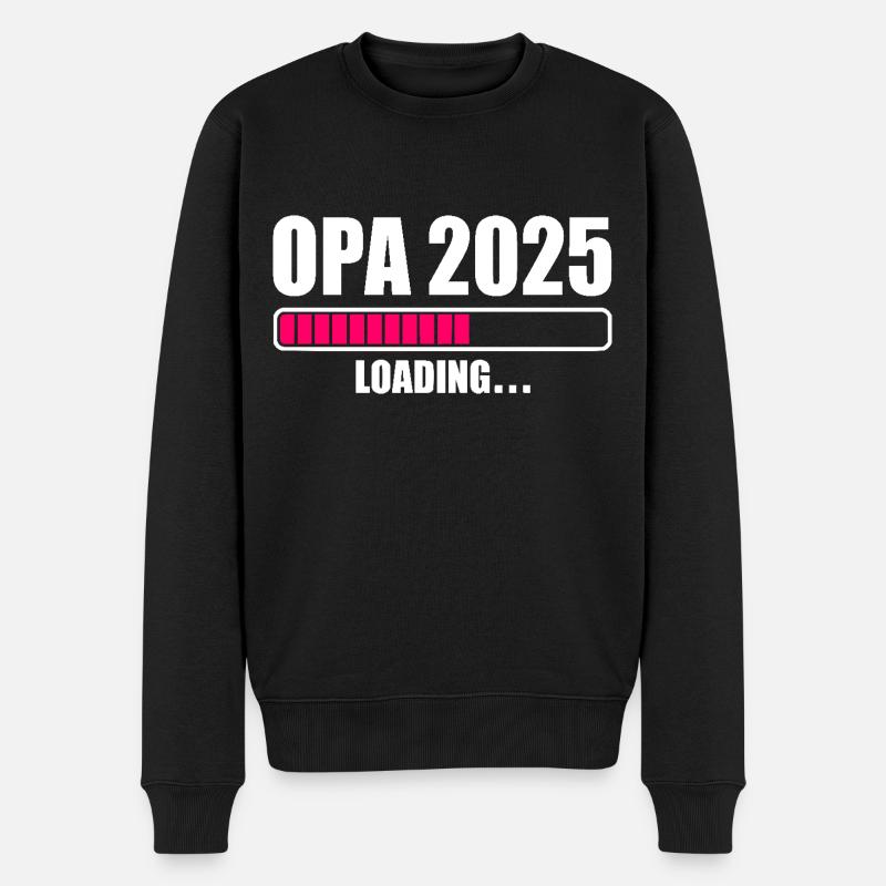 Papy 2025 - Pull Premium bio Homme - noir