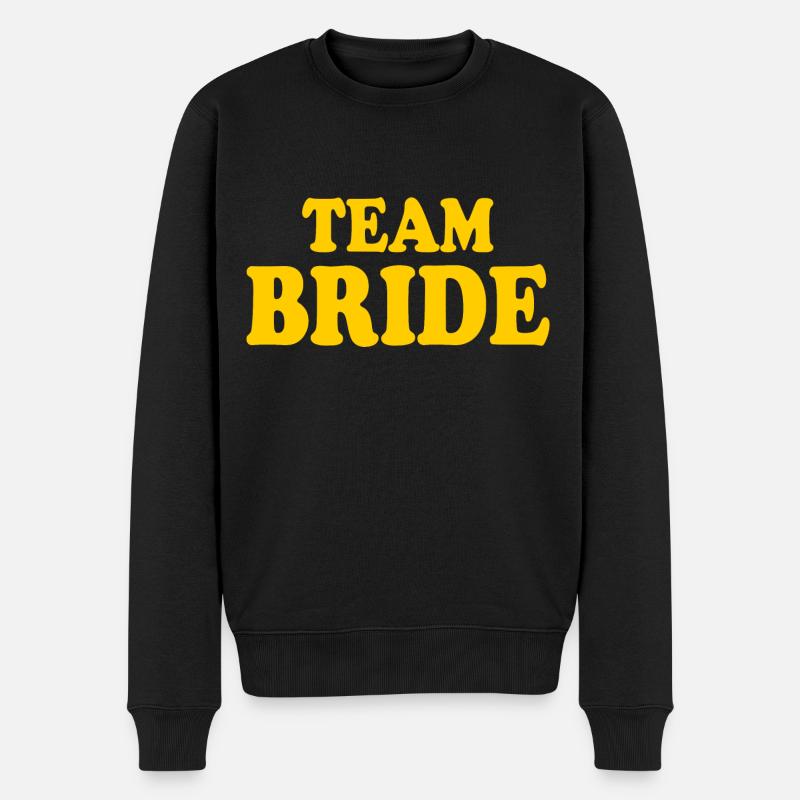 Team bride - Pull Premium bio Homme - noir