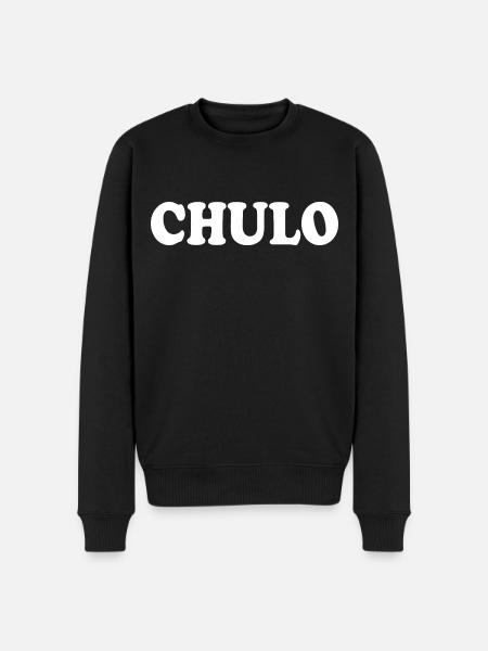 Chulo - Pull Premium bio Homme - noir