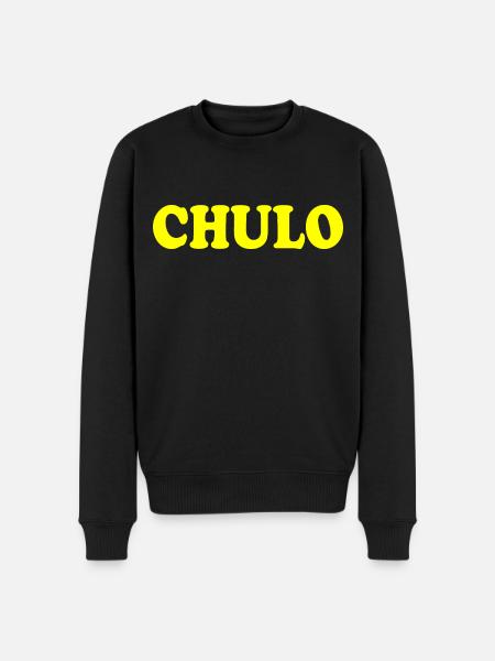 Chulo - Pull Premium bio Homme - noir