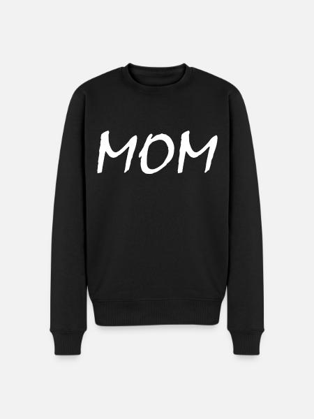 Mom - Men's Premium Organic Jumper - black