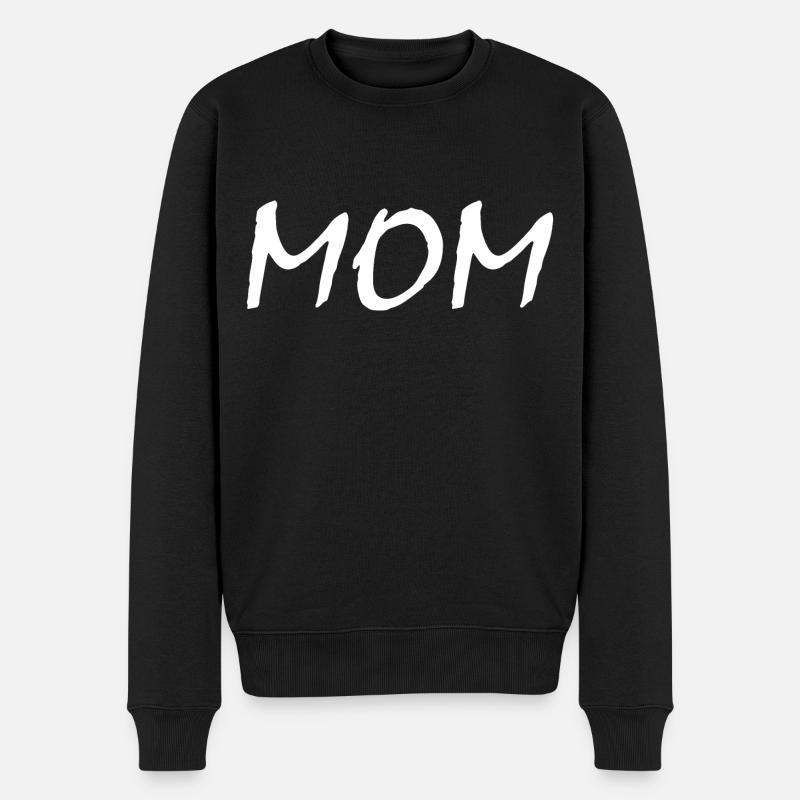 Mom - Pull Premium bio Homme - noir