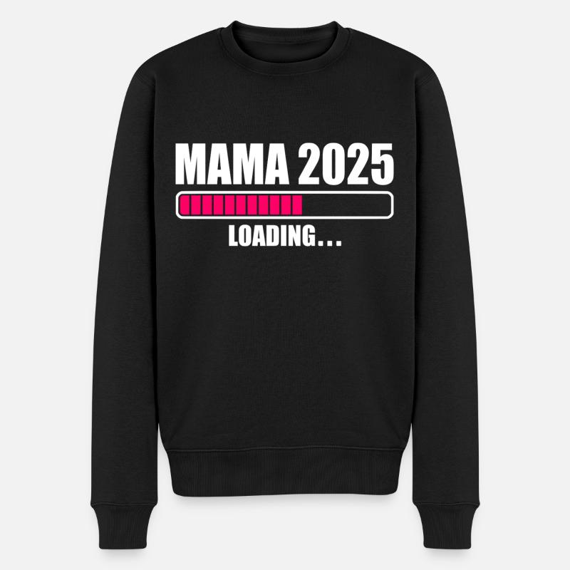 Mama 2025 - Pull Premium bio Homme - noir