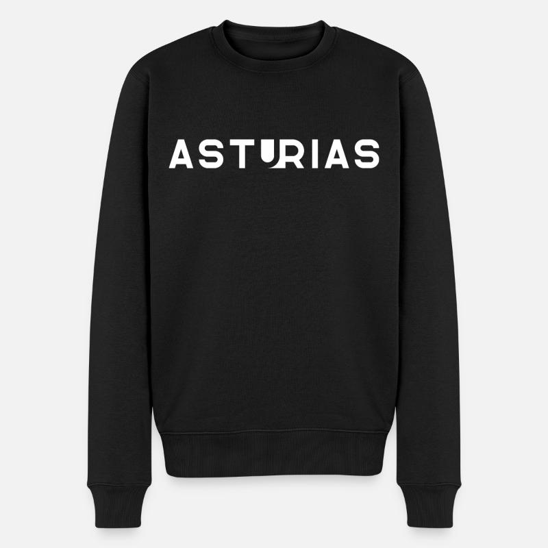 ASTURIES (Asturies) – Espagne - Pull Premium bio Homme - noir