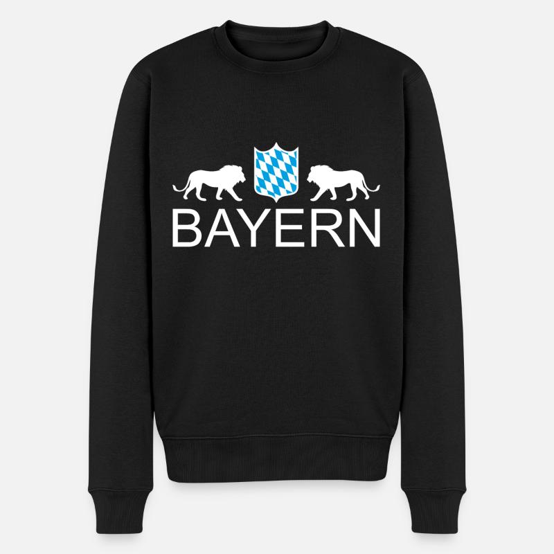 Bavière - Pull Premium bio Homme - noir