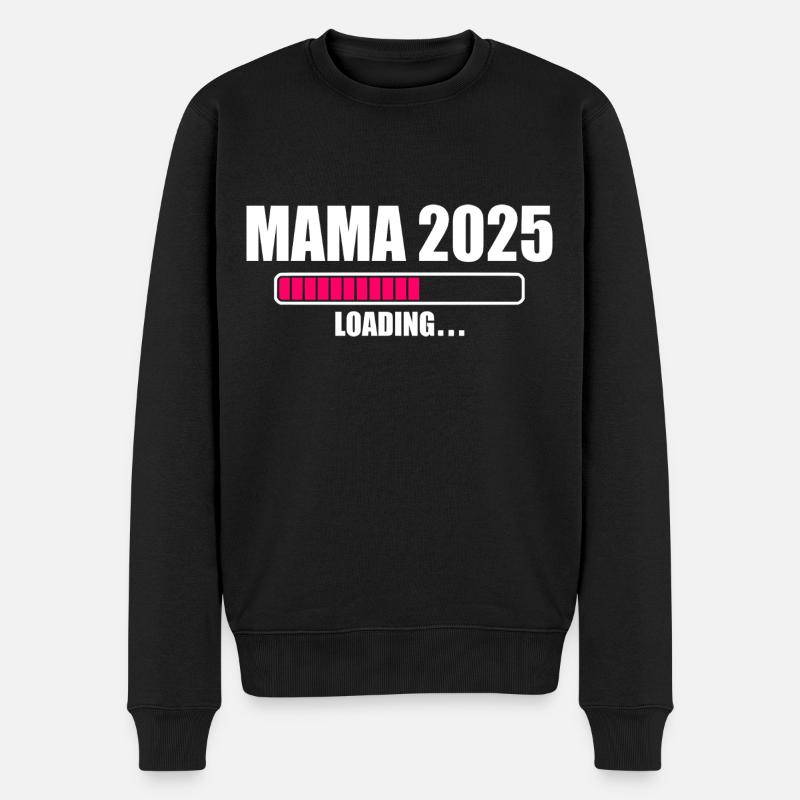 Mama 2025 - Pull Premium bio Homme - noir