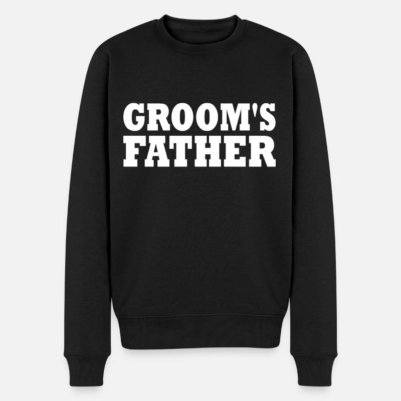Grooms father - Pull Premium bio Homme - noir