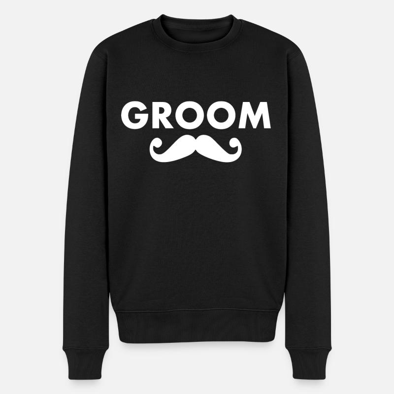 Groom - Pull Premium bio Homme - noir