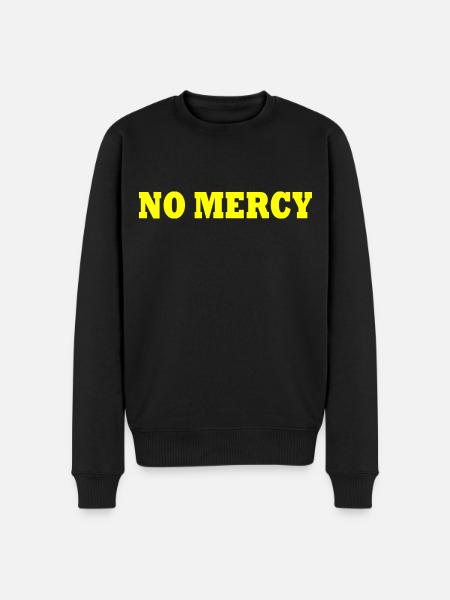 No mercy - Men's Premium Organic Jumper - black