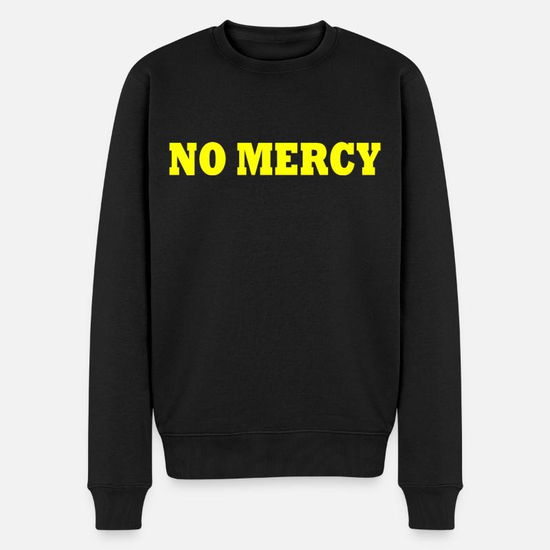 No mercy - Pull Premium bio Homme - noir
