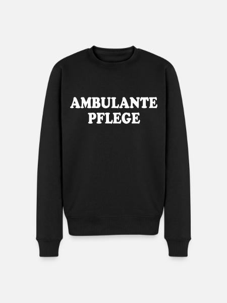 Outpatient care - Men's Premium Organic Jumper - black