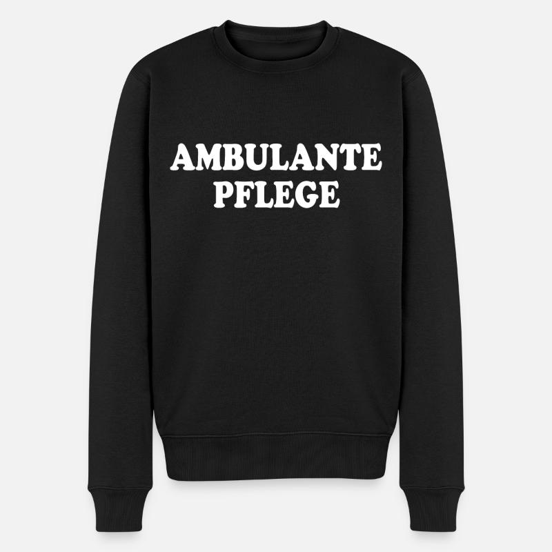 Soins ambulatoires - Pull Premium bio Homme - noir
