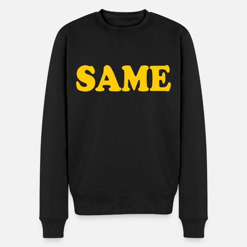 Same - Pull Premium bio Homme - noir